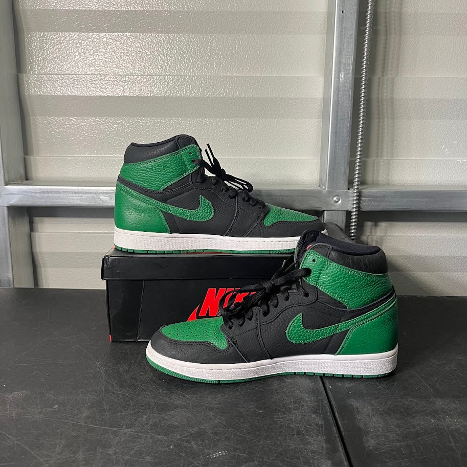 Size 10.5- AJ 1 Retro High Pine Green 2.0