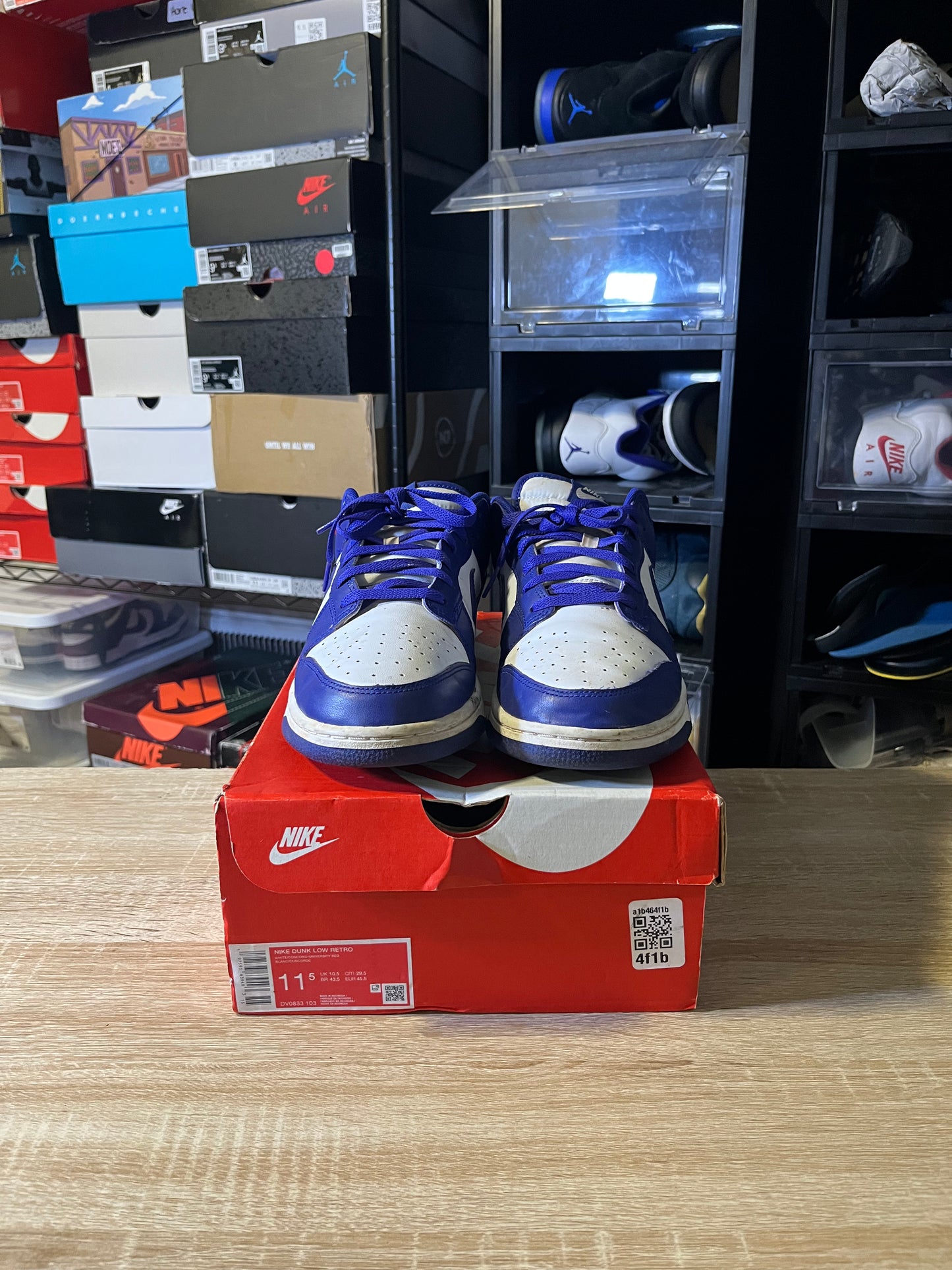 Size 11.5 - Dunk Low Retro Purple