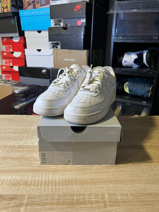 Size 8.5 - AF 1 '07 White