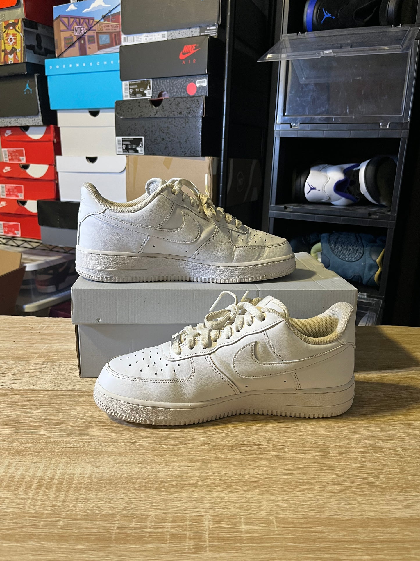 Size 8.5 - AF 1 '07 White