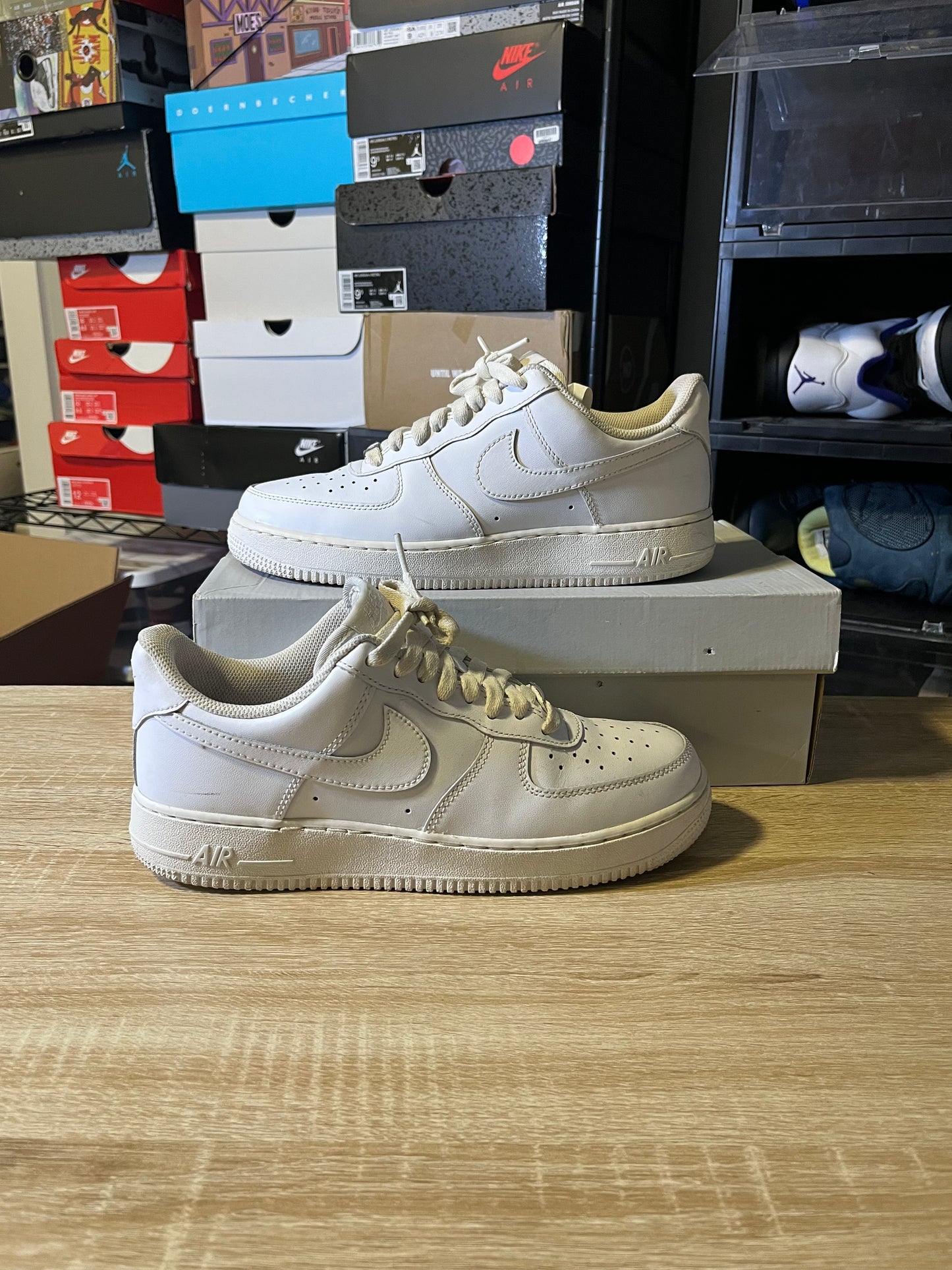 Size 10W - AF 1 '07 White