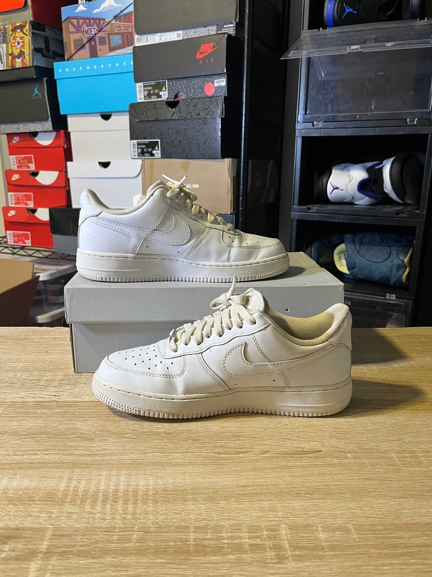 Size 10W - AF 1 '07 White