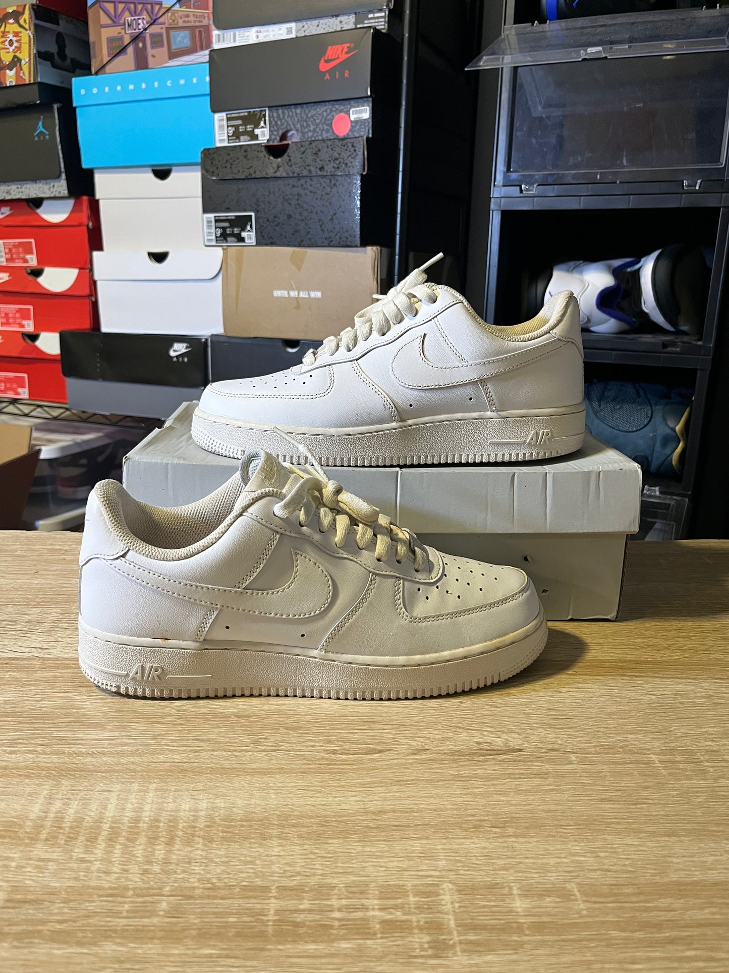 Size 8.5 - AF 1 '07 White