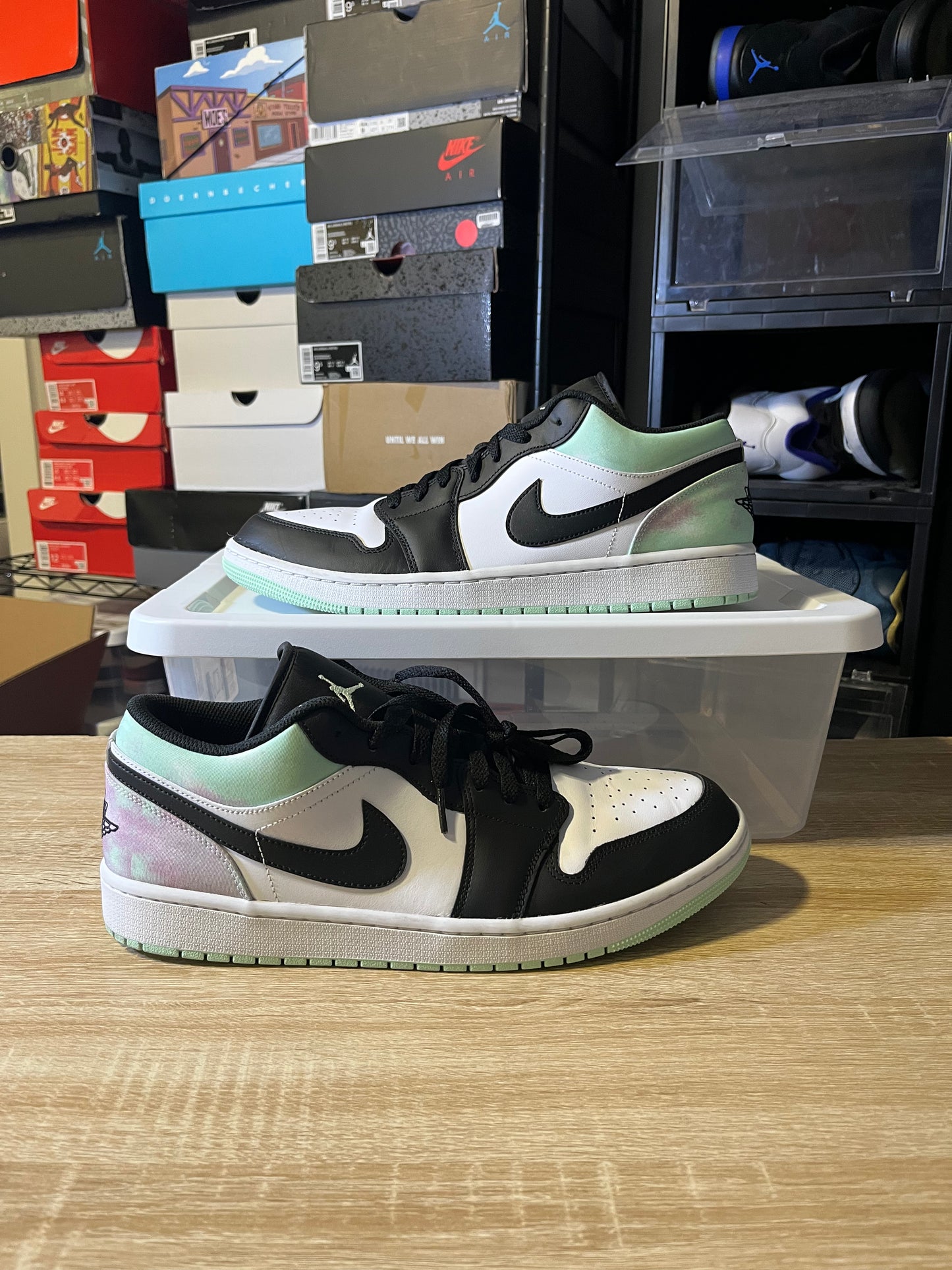 Size 12.5 - AJ 1 SE Low Tie Dye