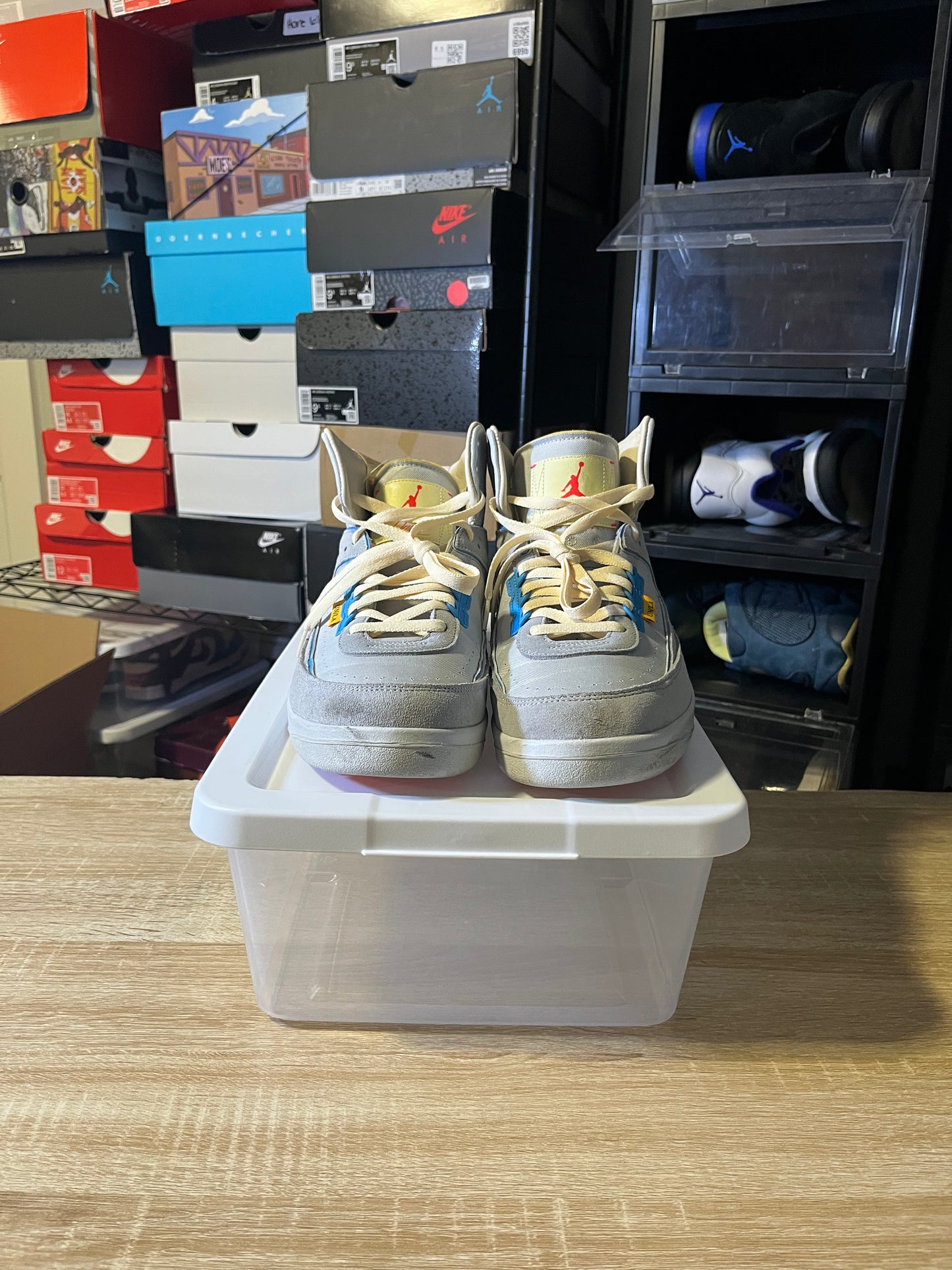 Size 13 - Union LA x AJ 2 Retro SP Grey Fog