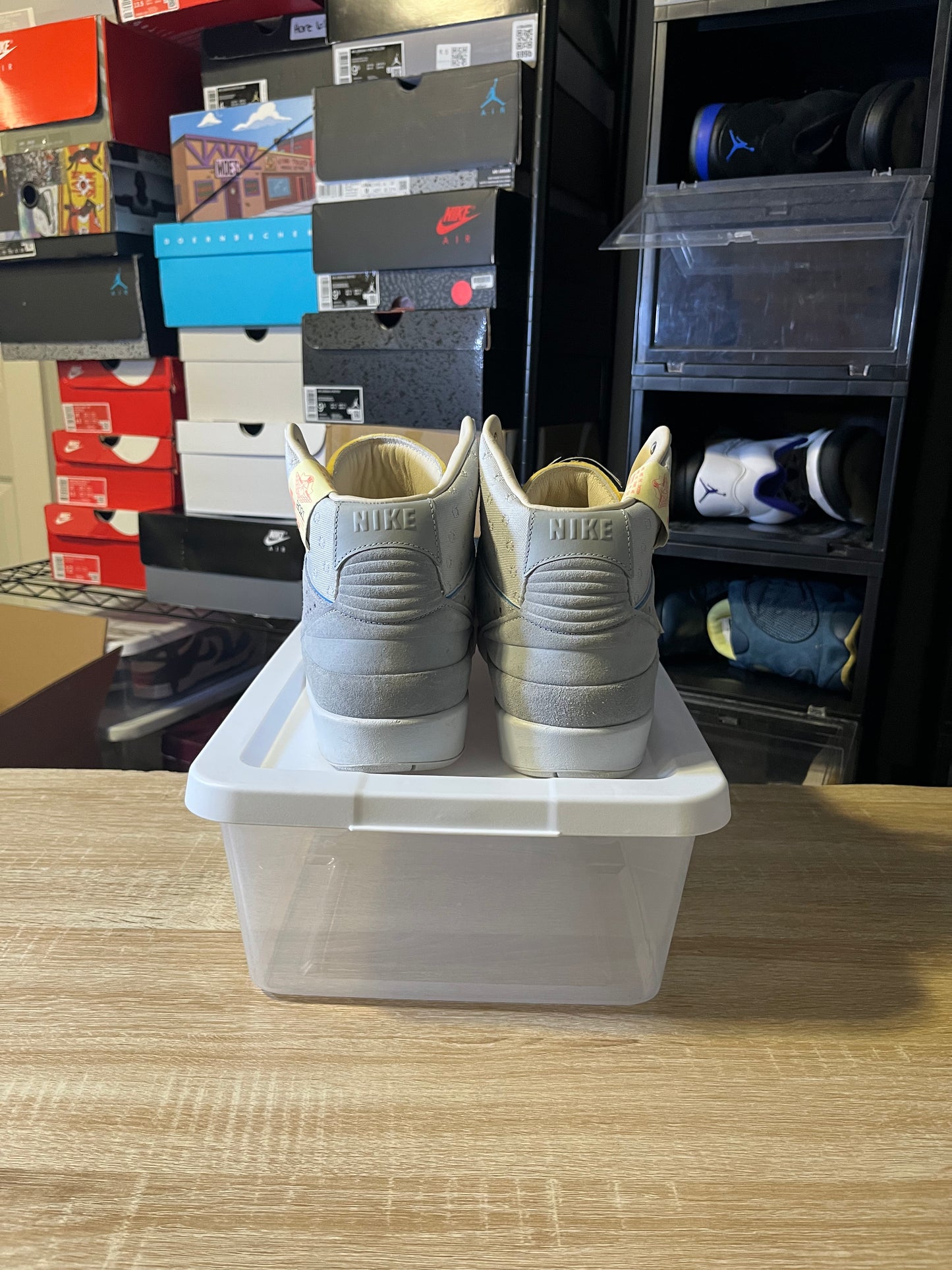 Size 13 - Union LA x AJ 2 Retro SP Grey Fog
