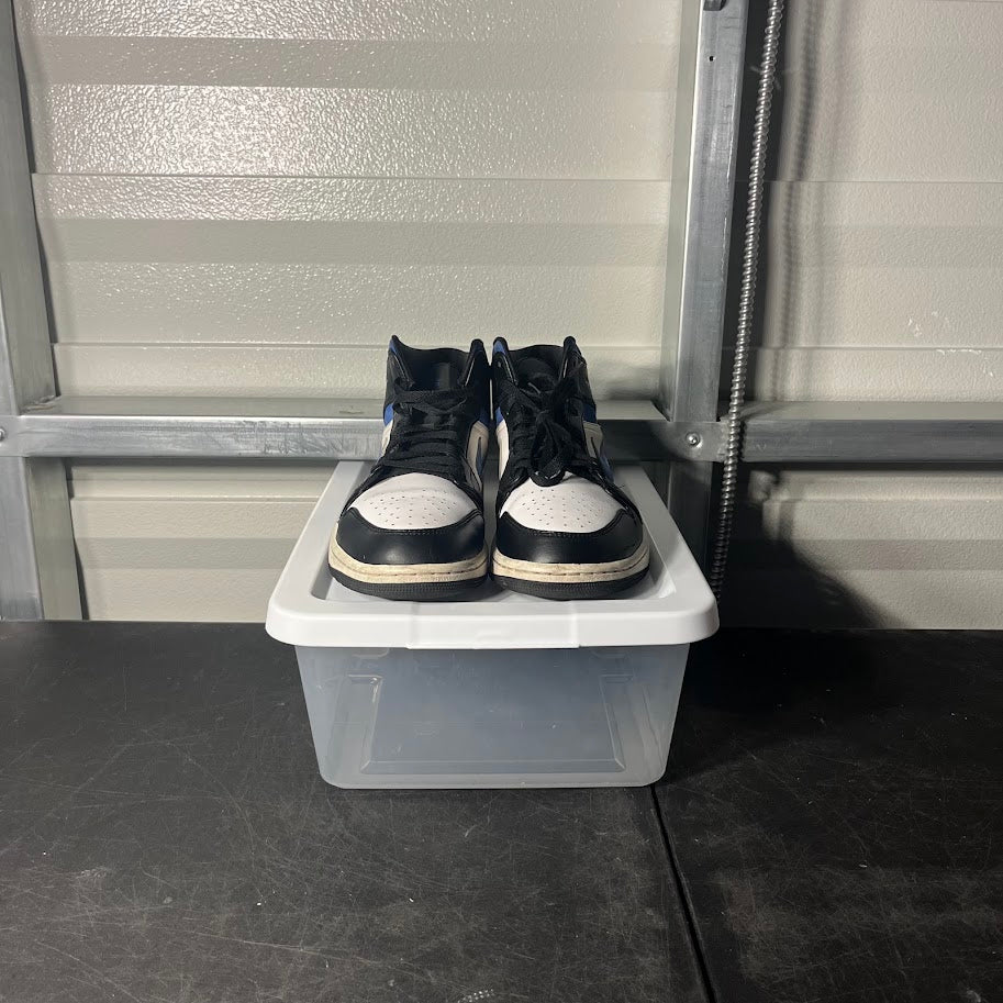 Size 10 - AJ 1 Mid Racer Blue