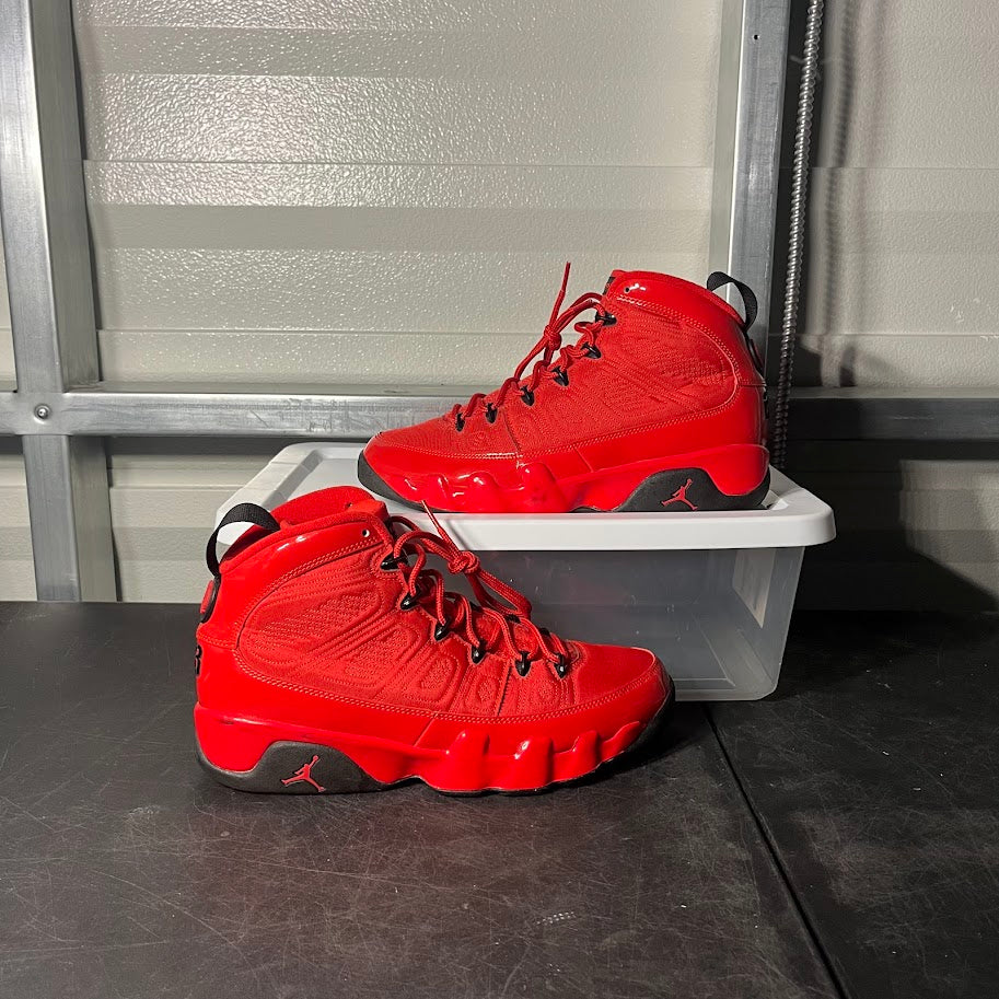 Size 9 - AJ 9 Retro Chile Red