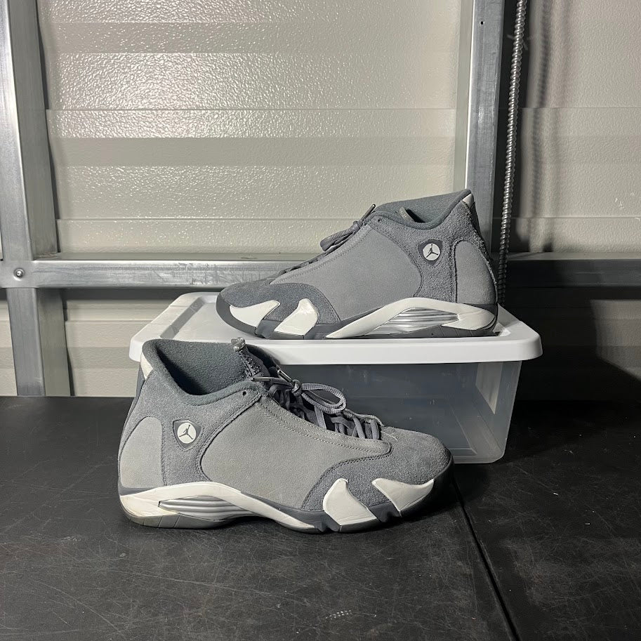 Size 10 - AJ 14 Retro Flint Grey