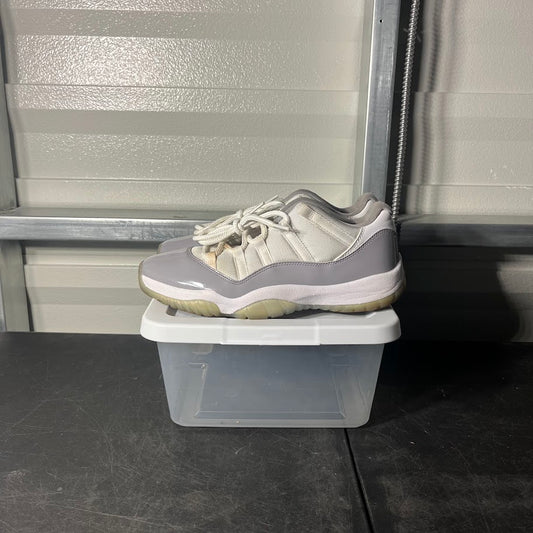 Size 10 - AJ 11 Retro Low Cement Grey