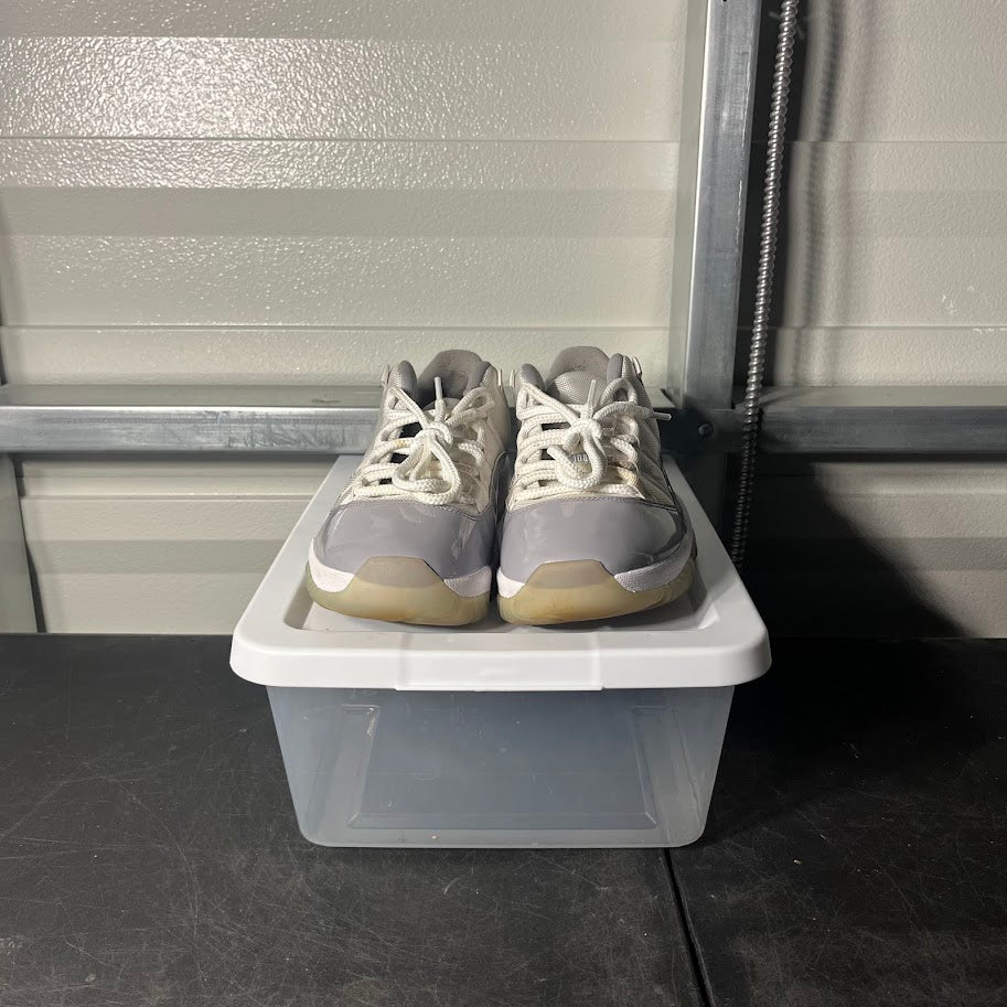 Size 10 - AJ 11 Retro Low Cement Grey