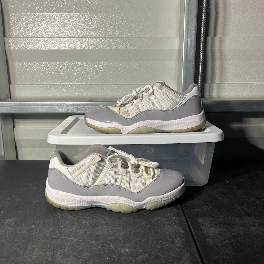 Size 10 - AJ 11 Retro Low Cement Grey