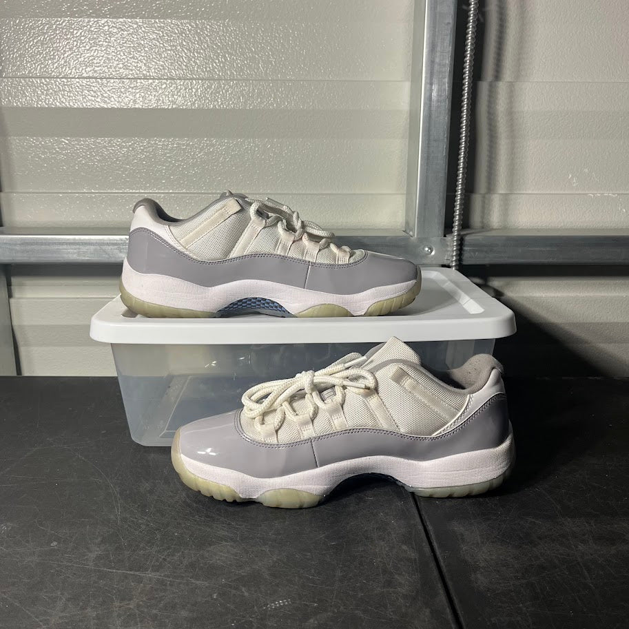 Size 10 - AJ 11 Retro Low Cement Grey