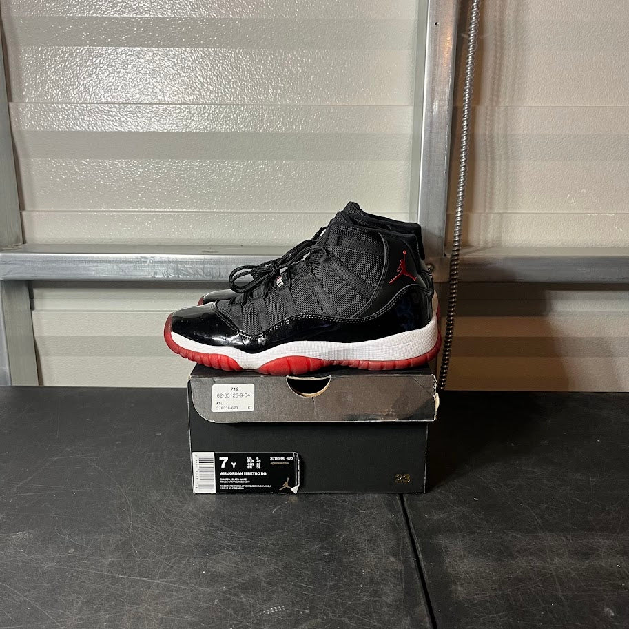Size 7Y - AJ 11 Retro Bred
