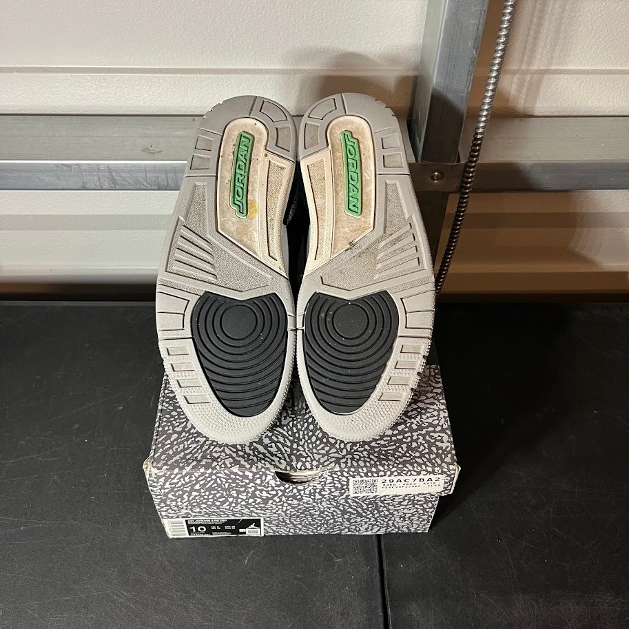 Size 10 - AJ 3 Retro Green Glow