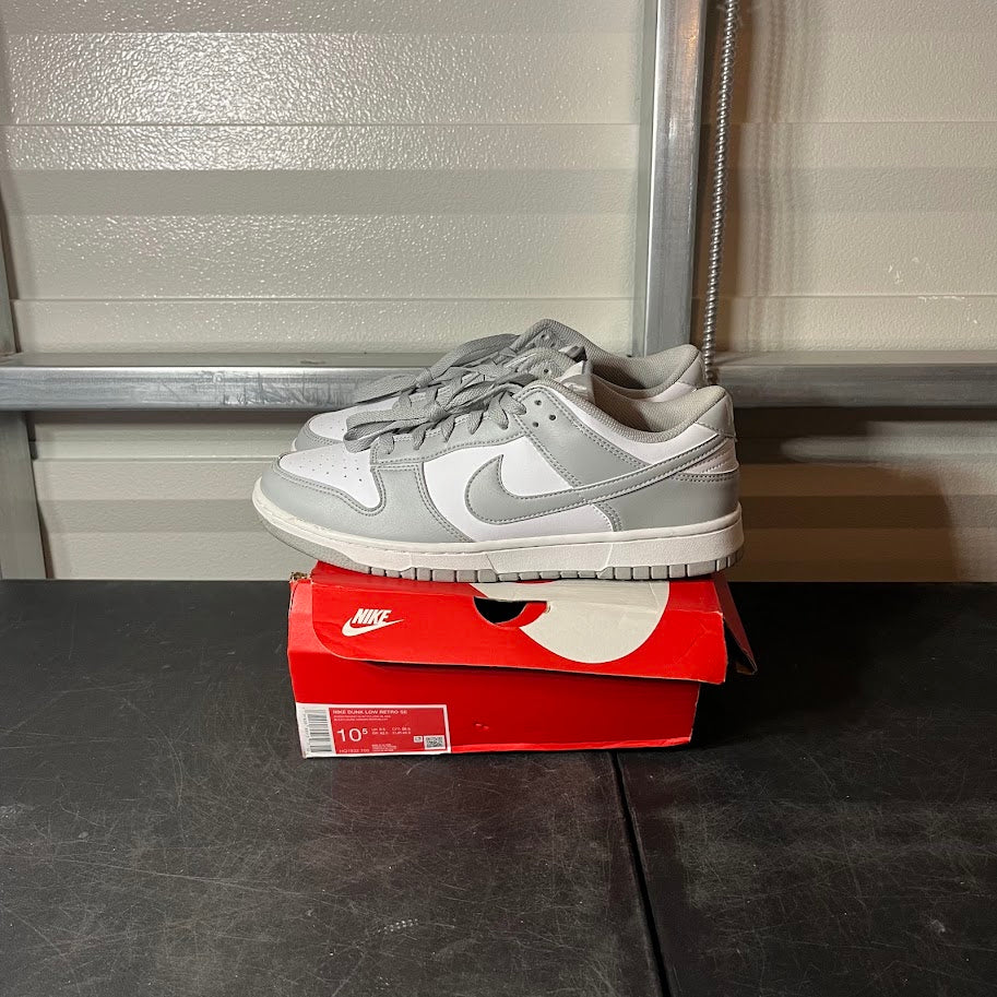 Size 10.5 - Dunk Low Grey Fog