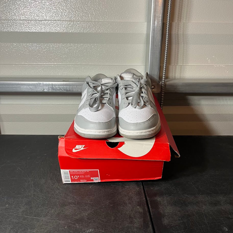 Size 10.5 - Dunk Low Grey Fog