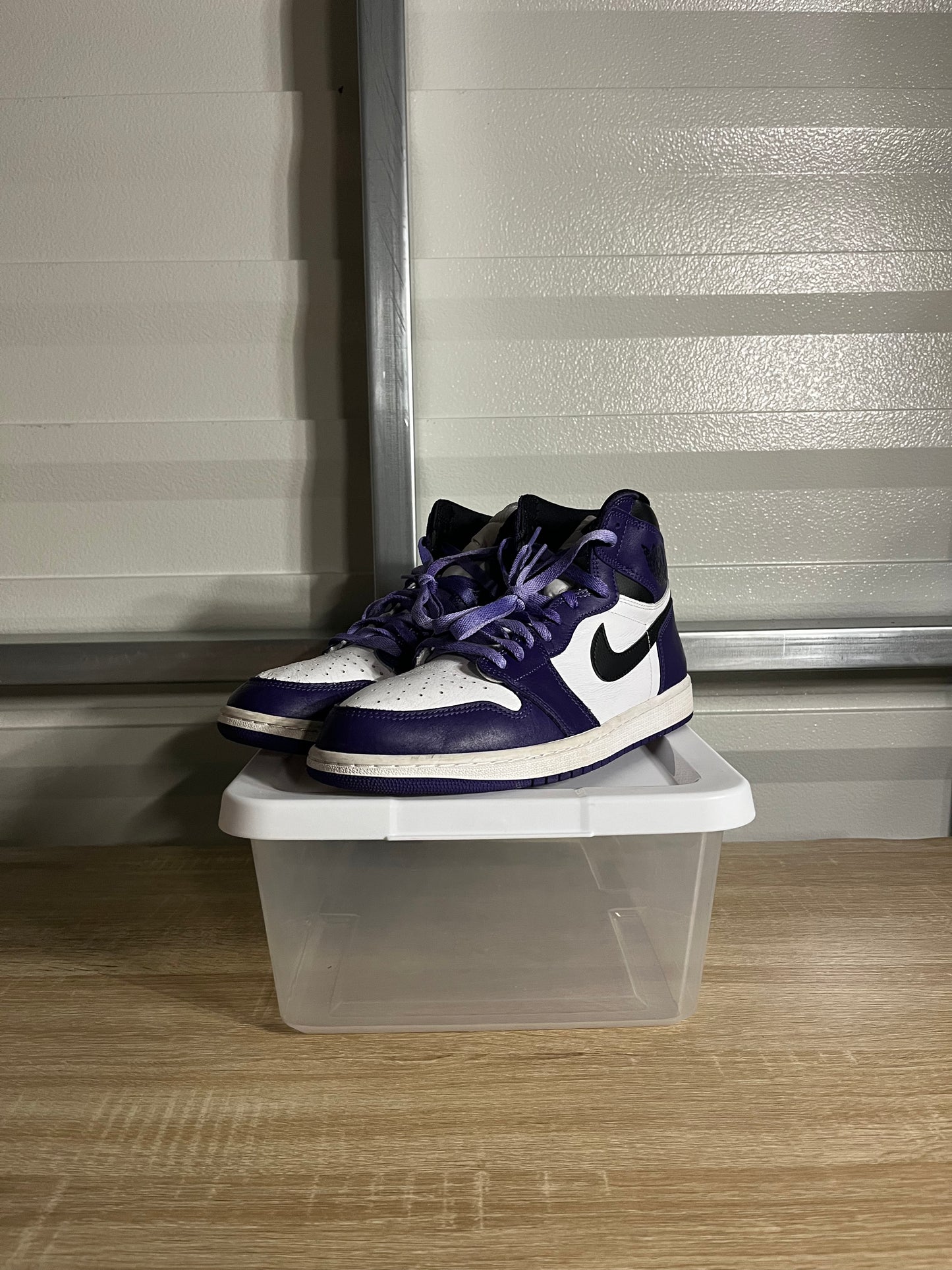 Size 11 - AJ 1 Retro High OG Court Purple 2.0