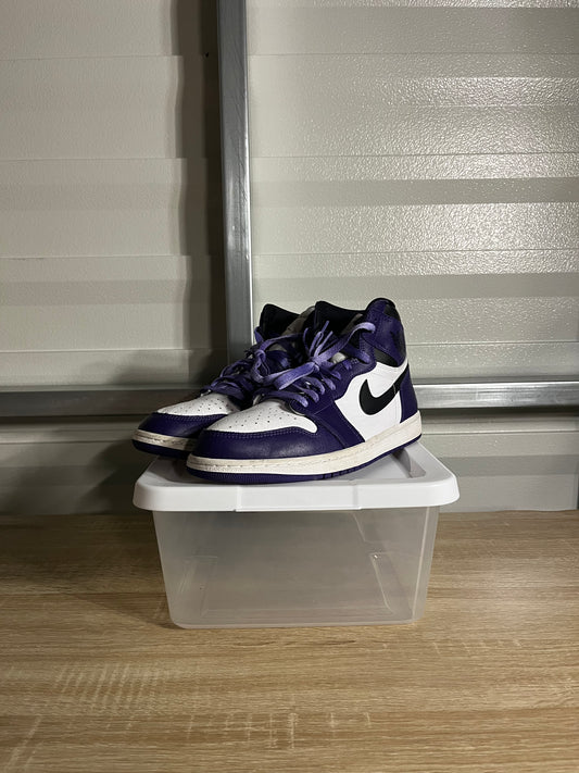 Size 11 - AJ 1 Retro High OG Court Purple 2.0