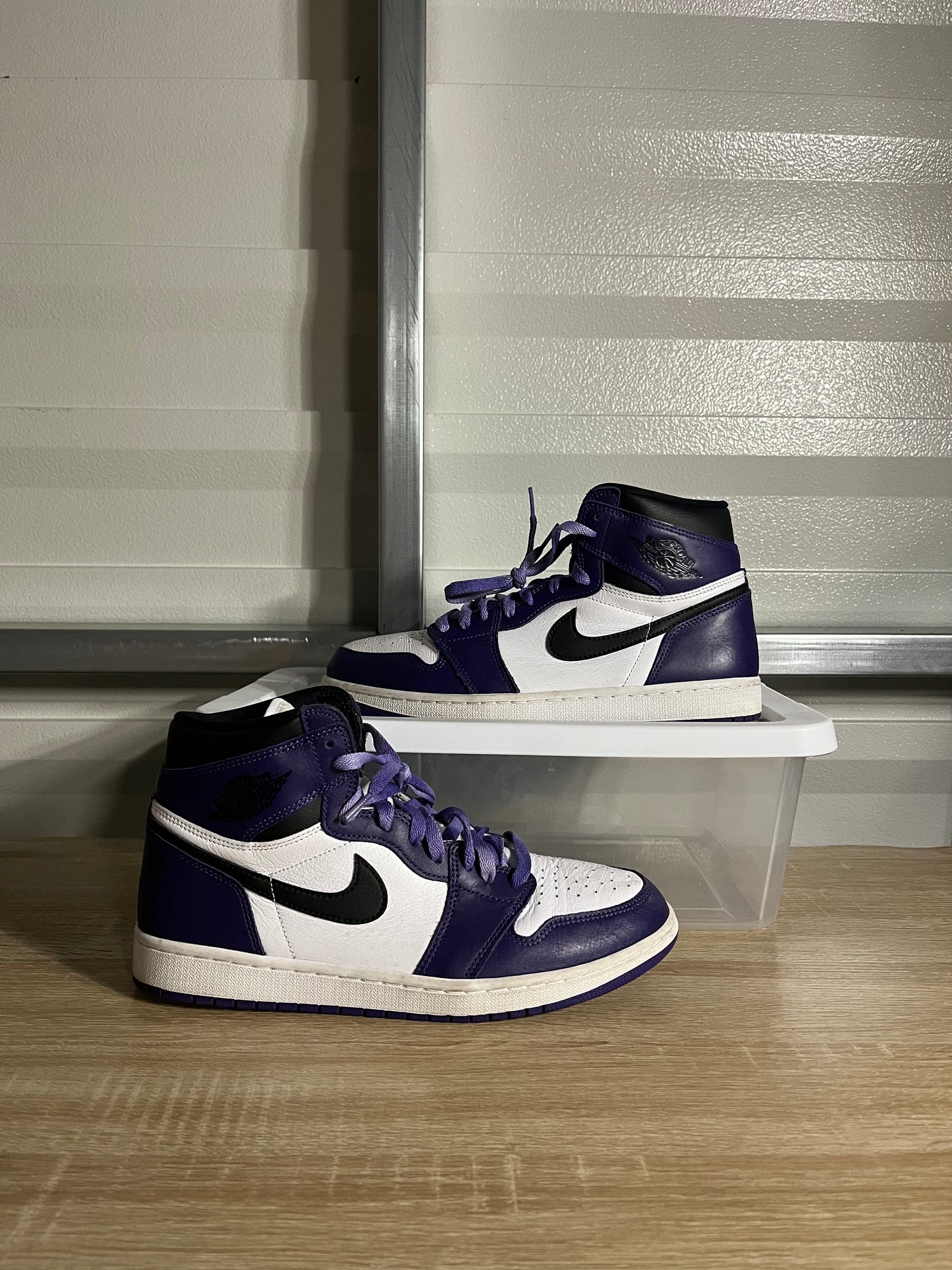 Size 11 - AJ 1 Retro High OG Court Purple 2.0