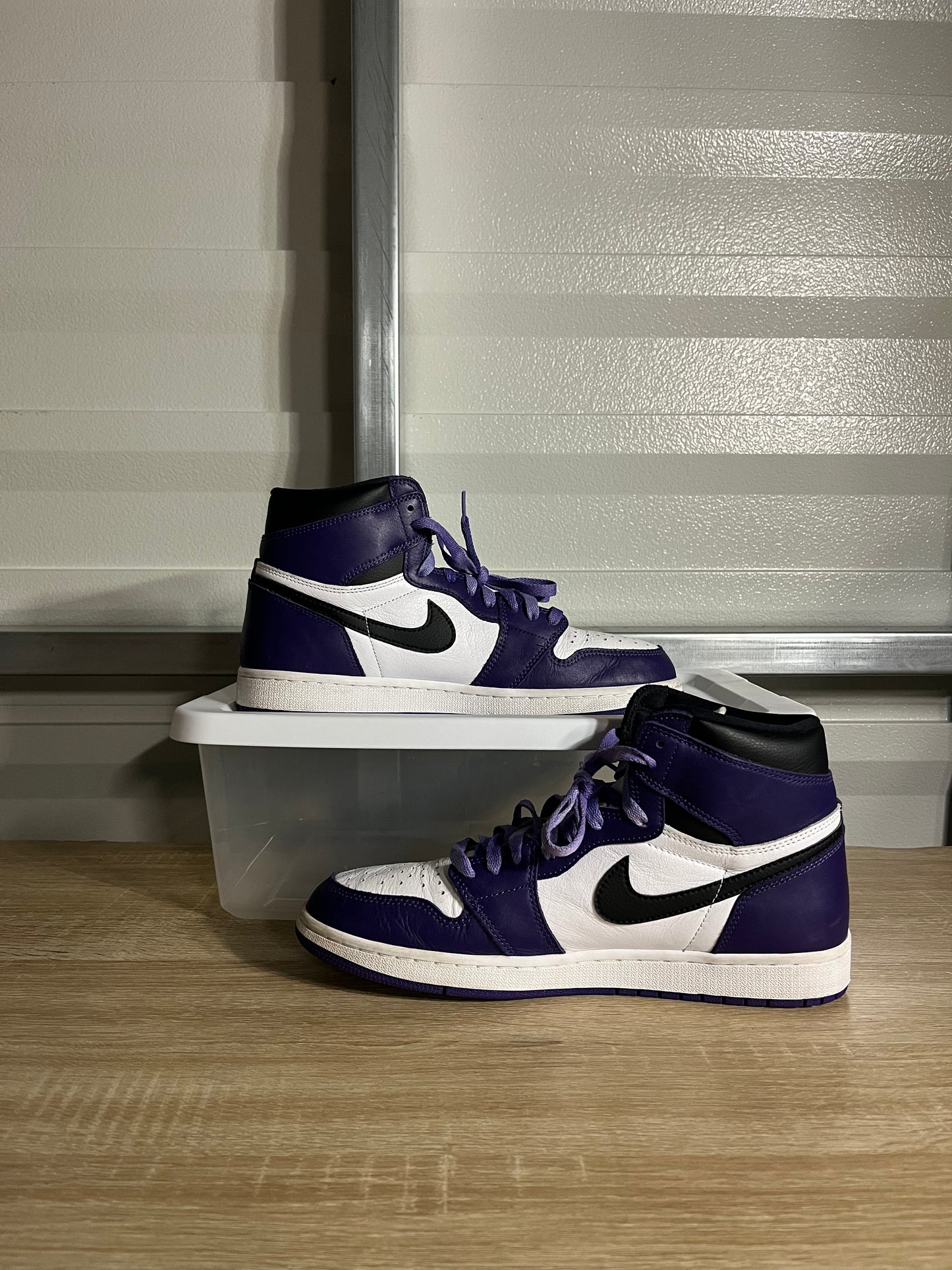 Size 11 - AJ 1 Retro High OG Court Purple 2.0