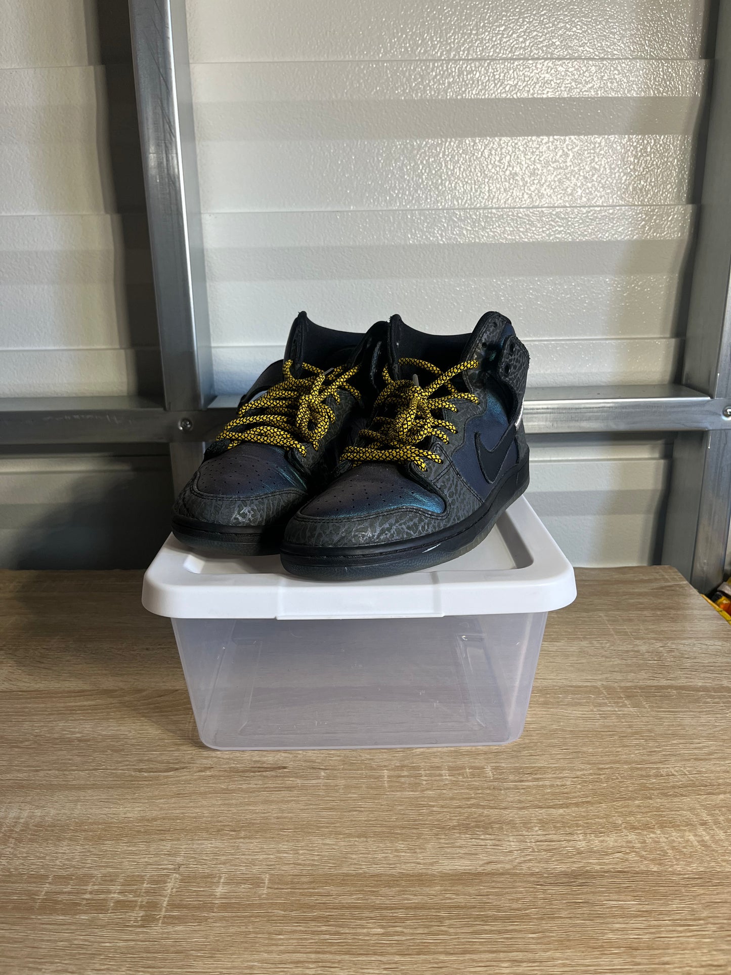 Size 11 - Black Sheep x SB Dunk High Black Hornet