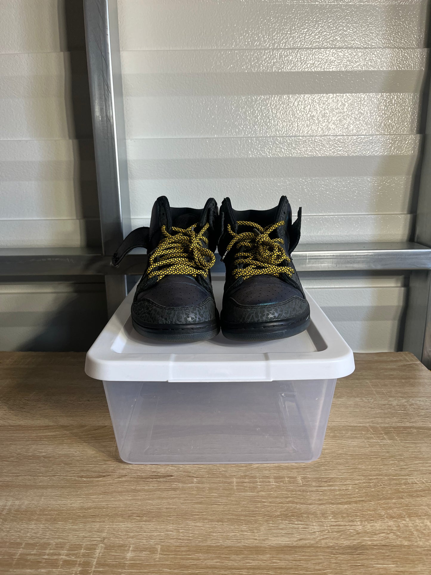 Size 11 - Black Sheep x SB Dunk High Black Hornet