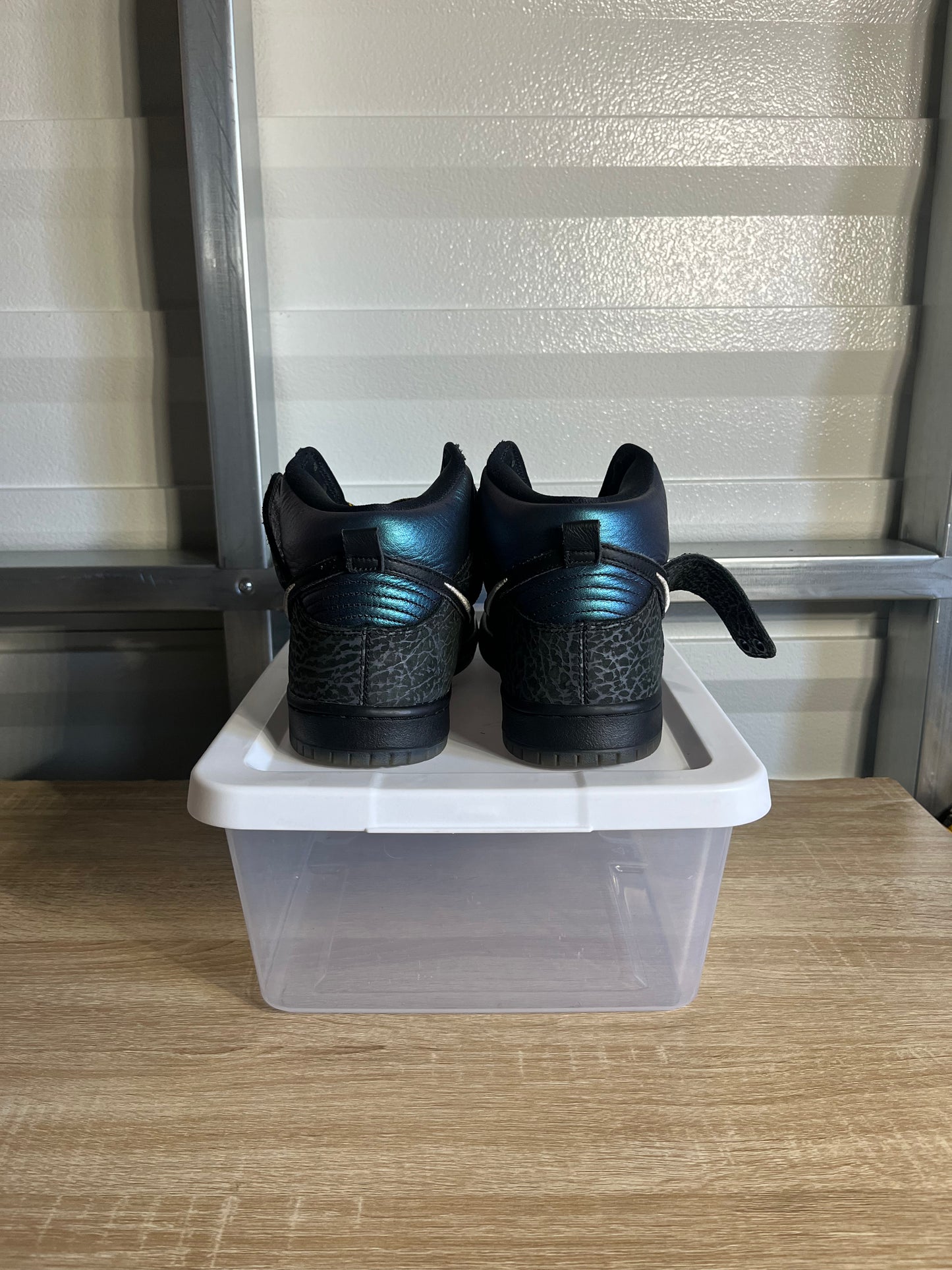 Size 11 - Black Sheep x SB Dunk High Black Hornet
