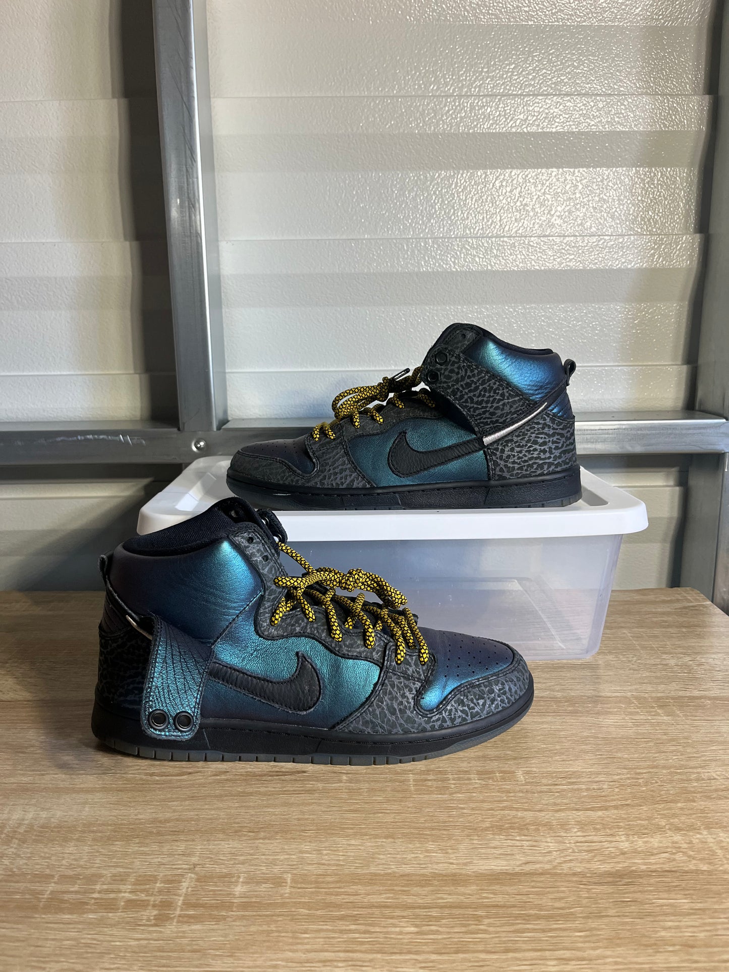 Size 11 - Black Sheep x SB Dunk High Black Hornet
