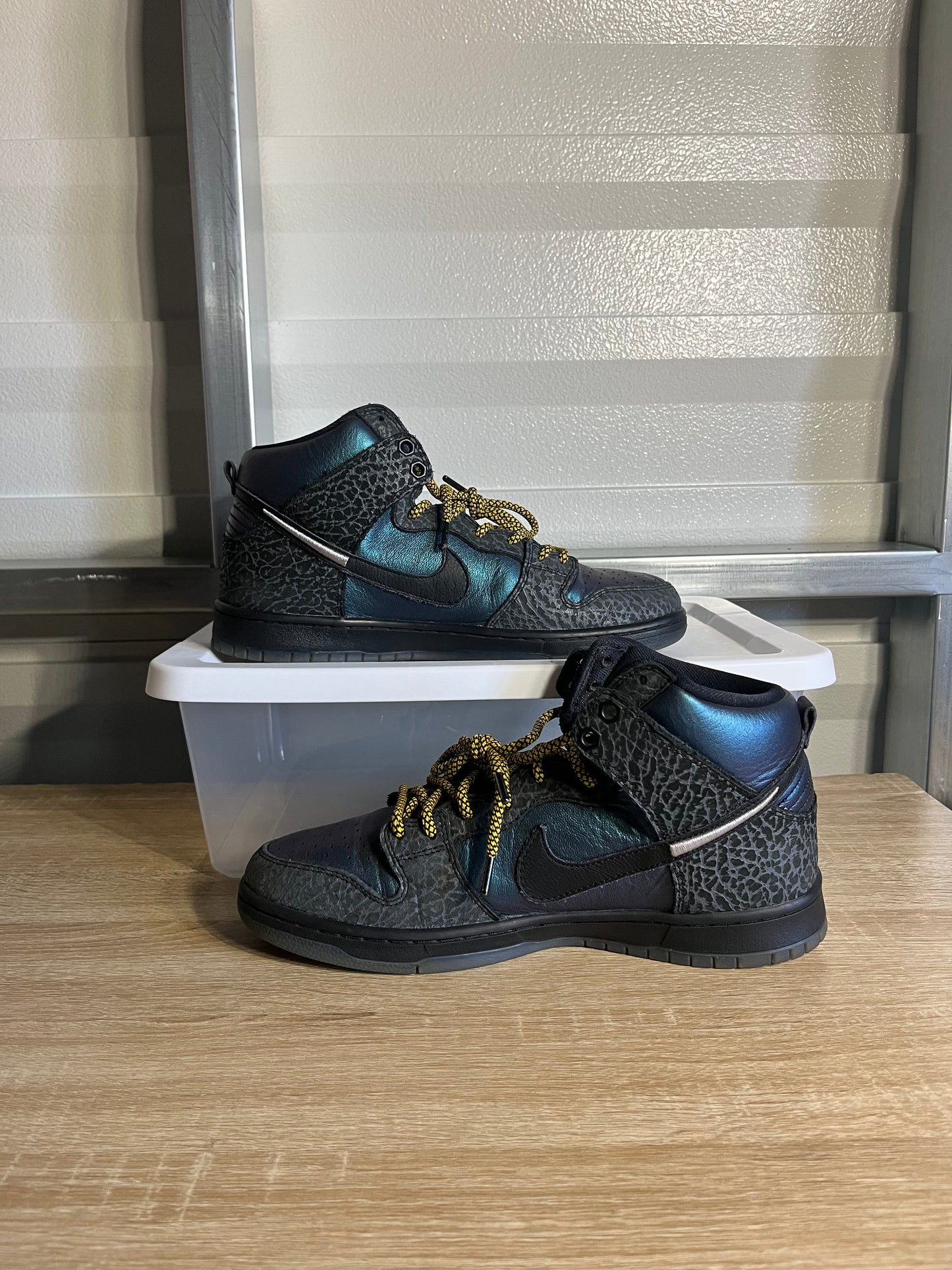 Size 11 - Black Sheep x SB Dunk High Black Hornet