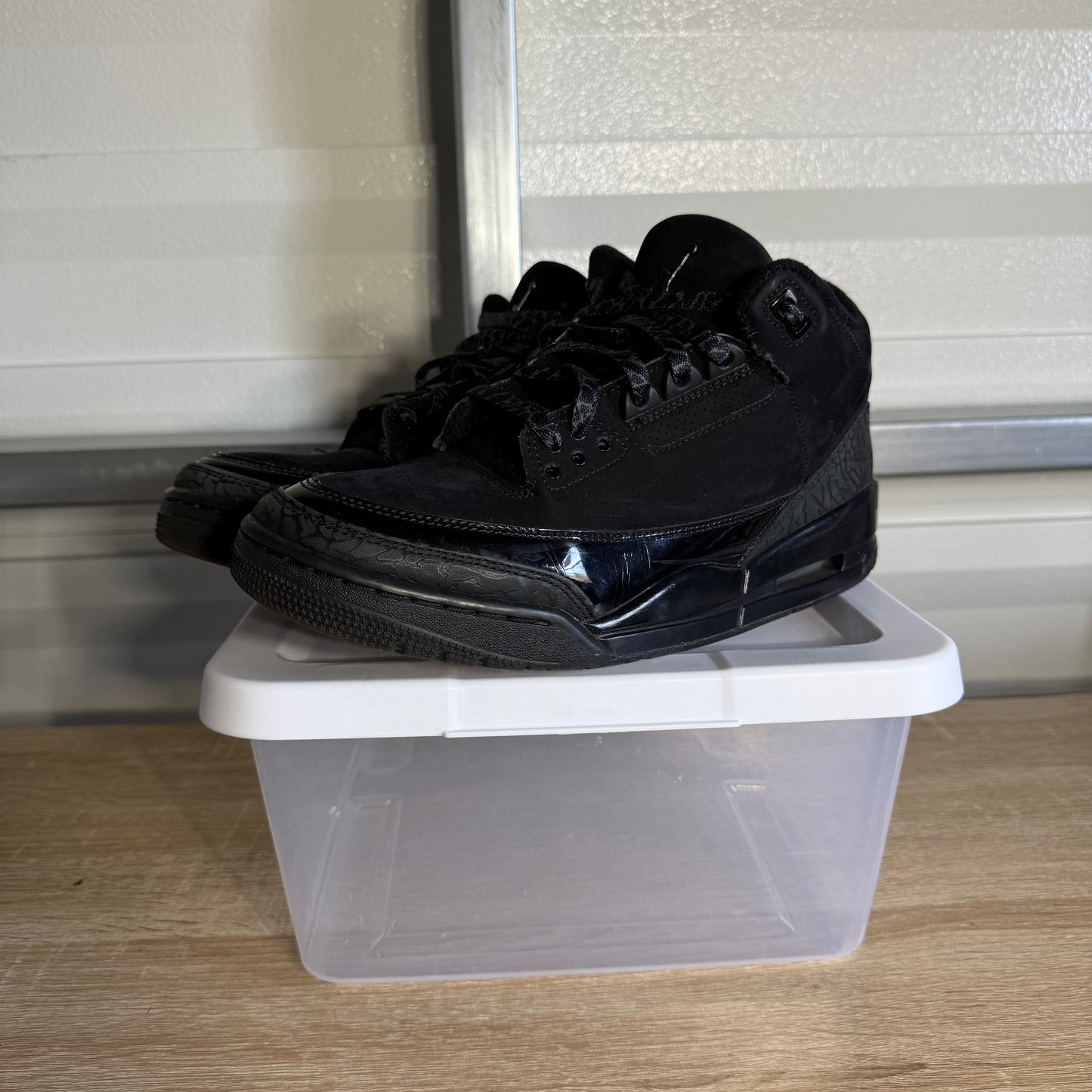 Size 9.5 - AJ 3 Retro Black Cat