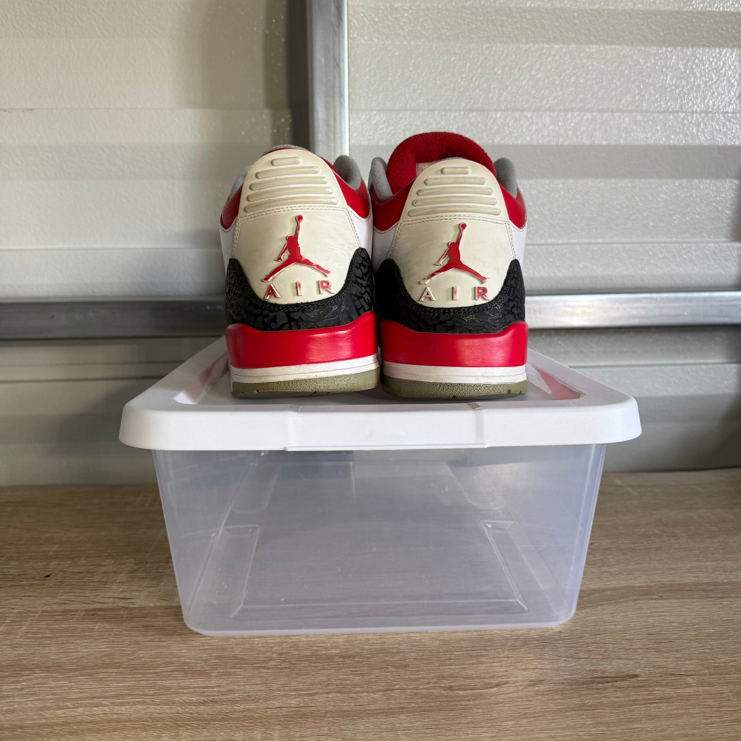 Size 12 - AJ 3 Retro Fire Red
