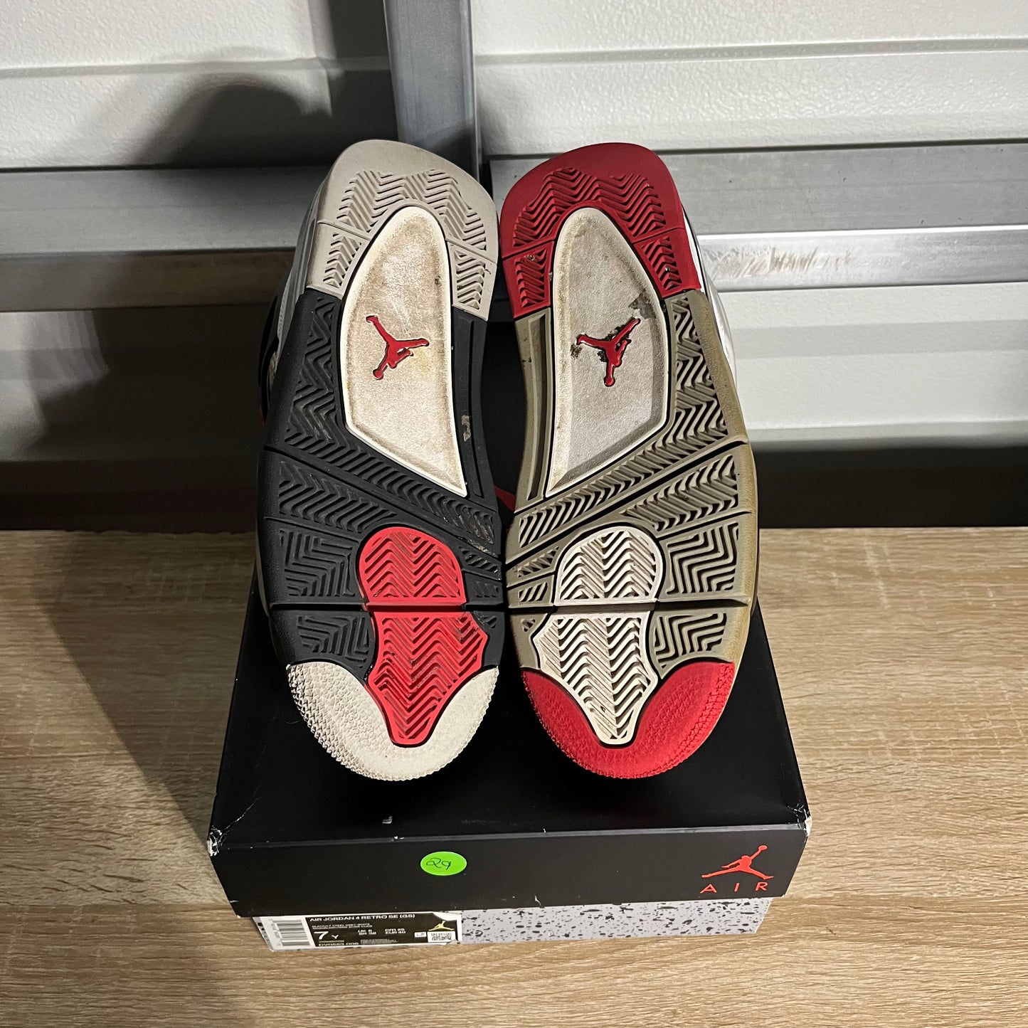 Size 7Y -  AJ 4 Retro SE What The 4