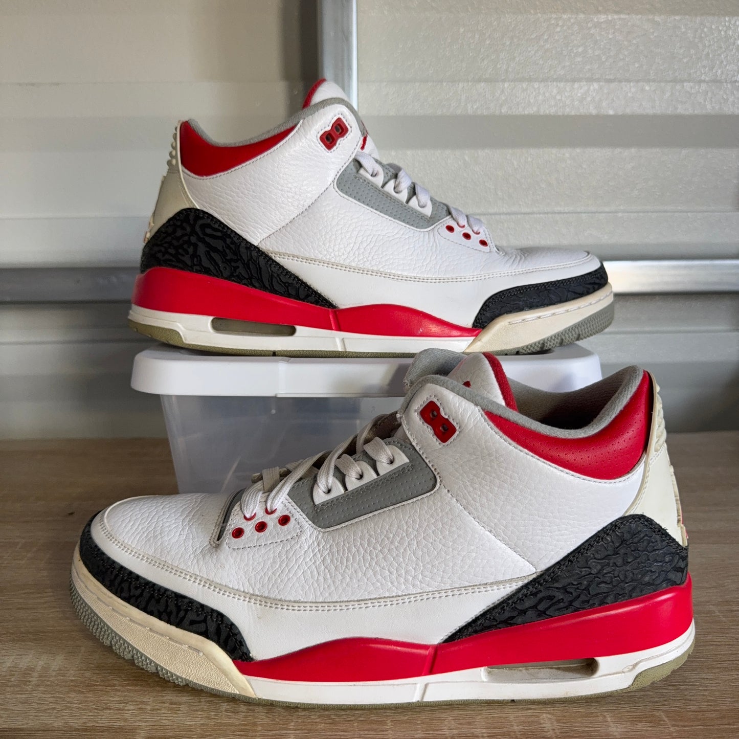 Size 12 - AJ 3 Retro Fire Red