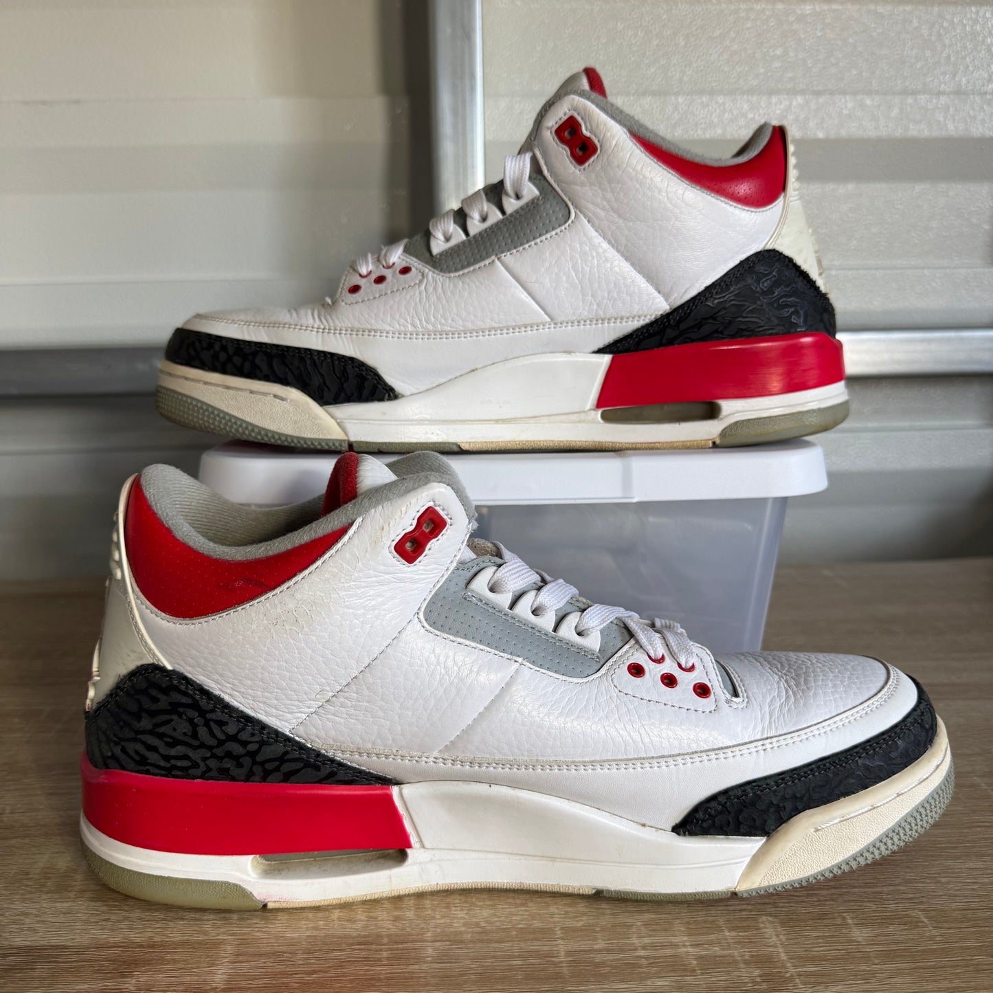 Size 12 - AJ 3 Retro Fire Red