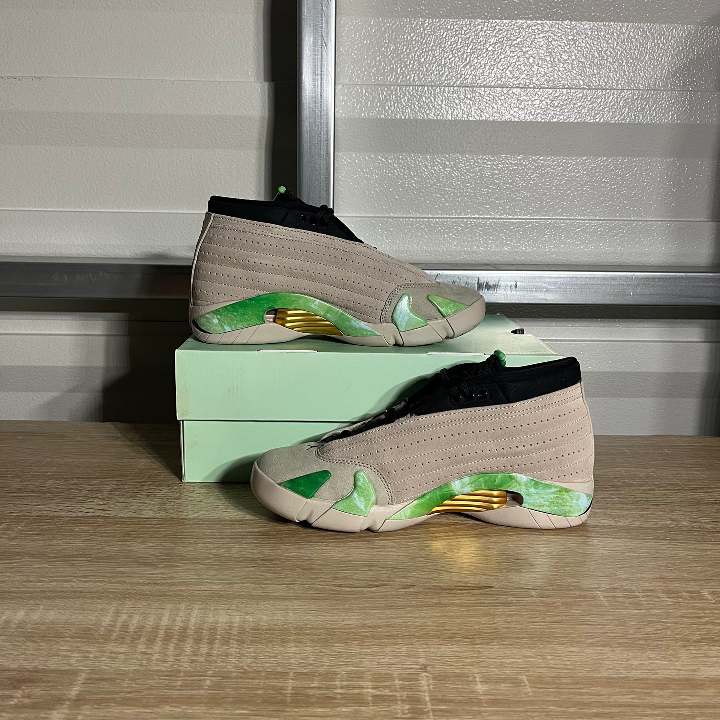 Size 8W - AJ 14 Retro Low SP x Aleali May Fortune