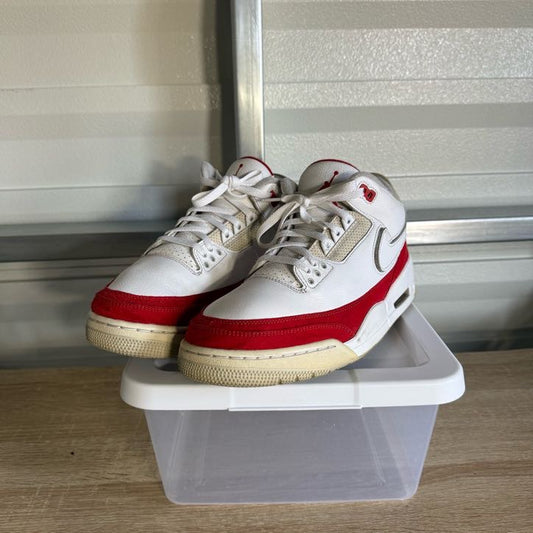 Size 12 - AJ 3 Retro Tinker University Red