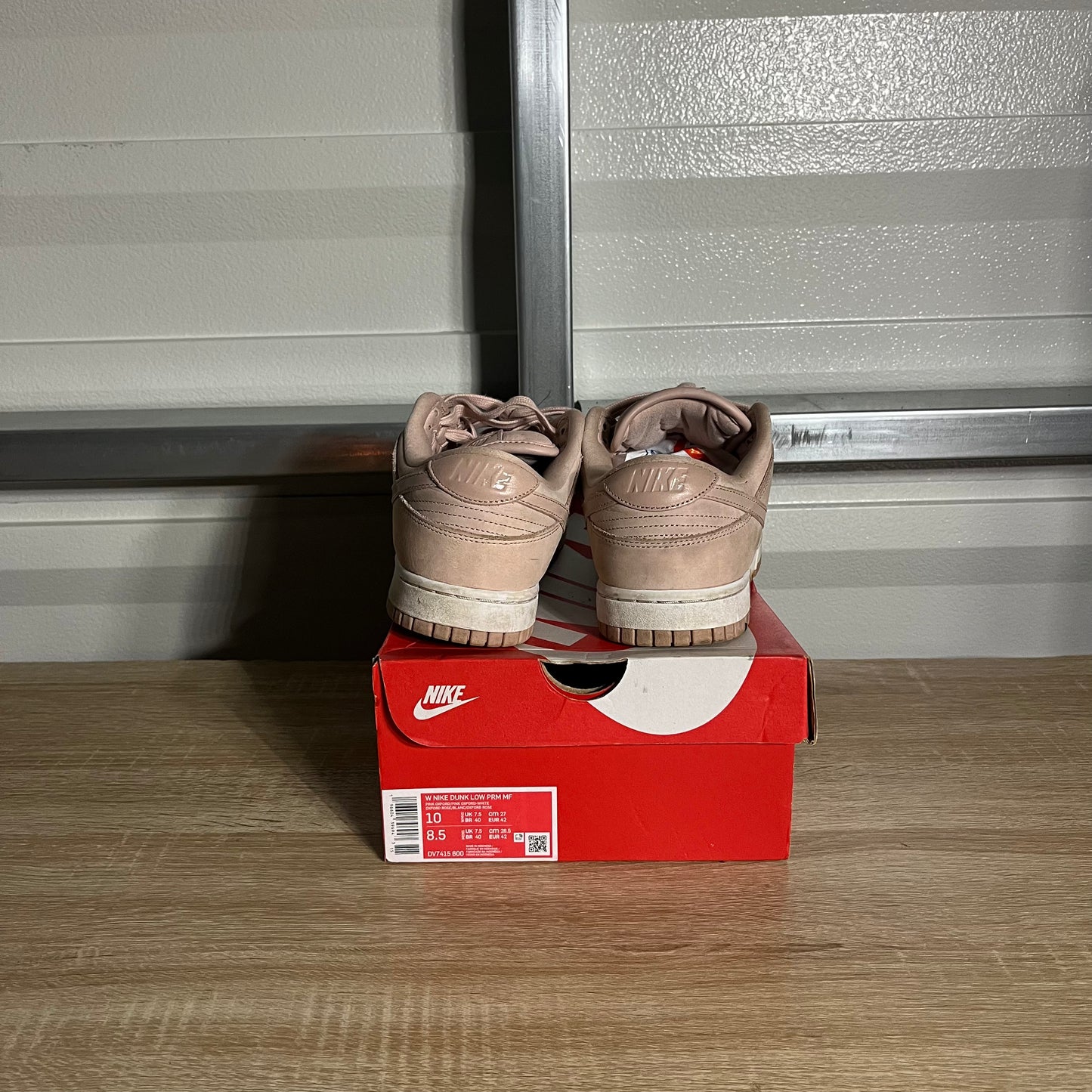 Size 10W - Dunk Low Pink Oxford