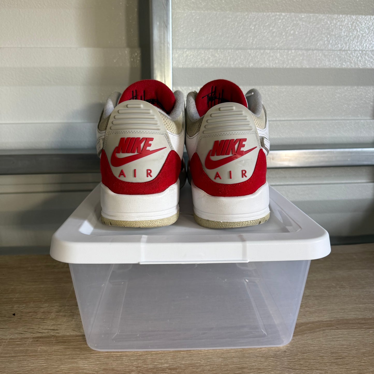 Size 12 - AJ 3 Retro Tinker University Red