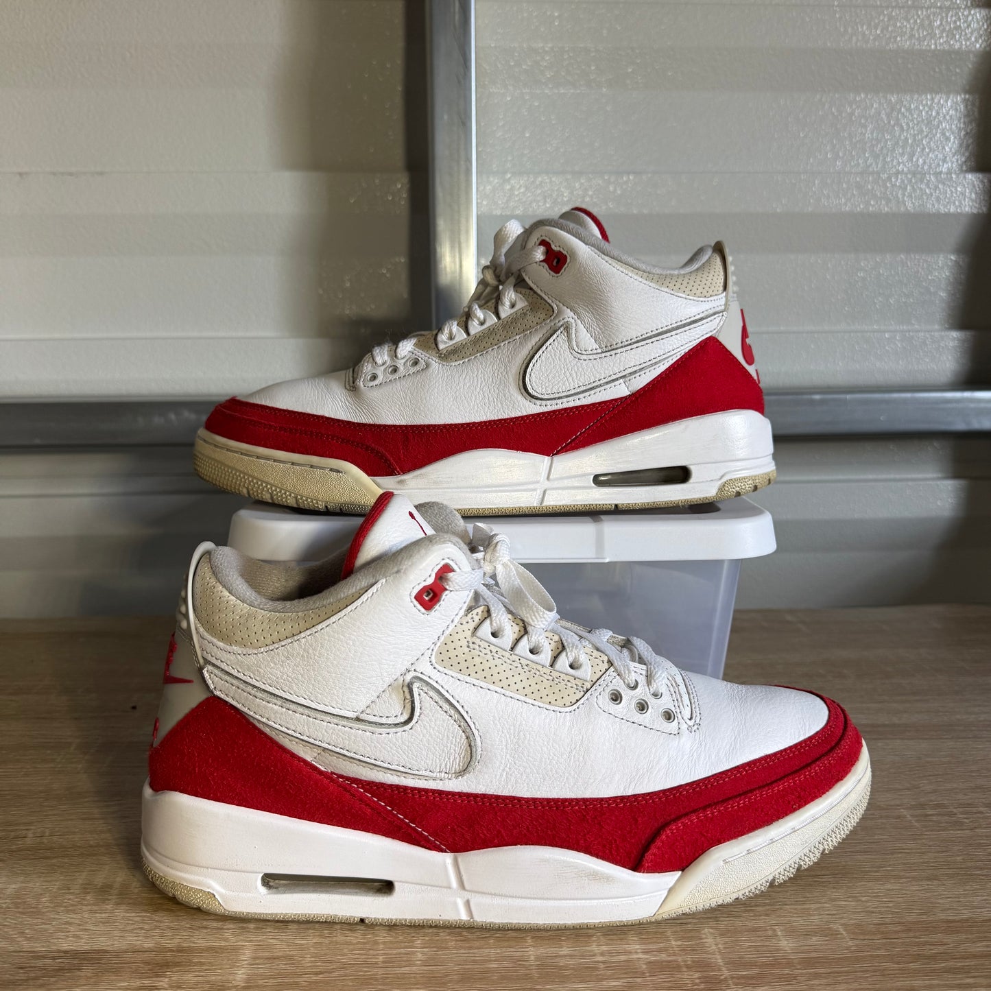 Size 12 - AJ 3 Retro Tinker University Red