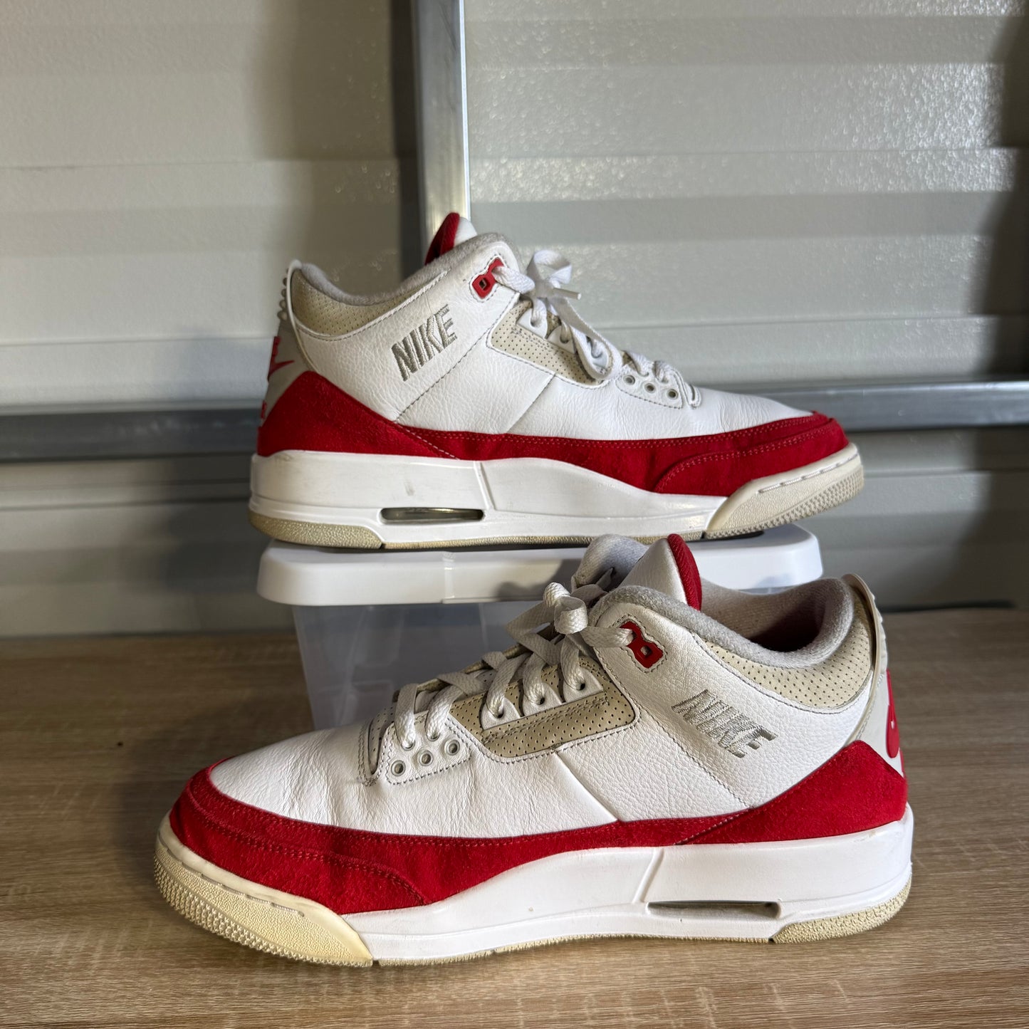 Size 12 - AJ 3 Retro Tinker University Red