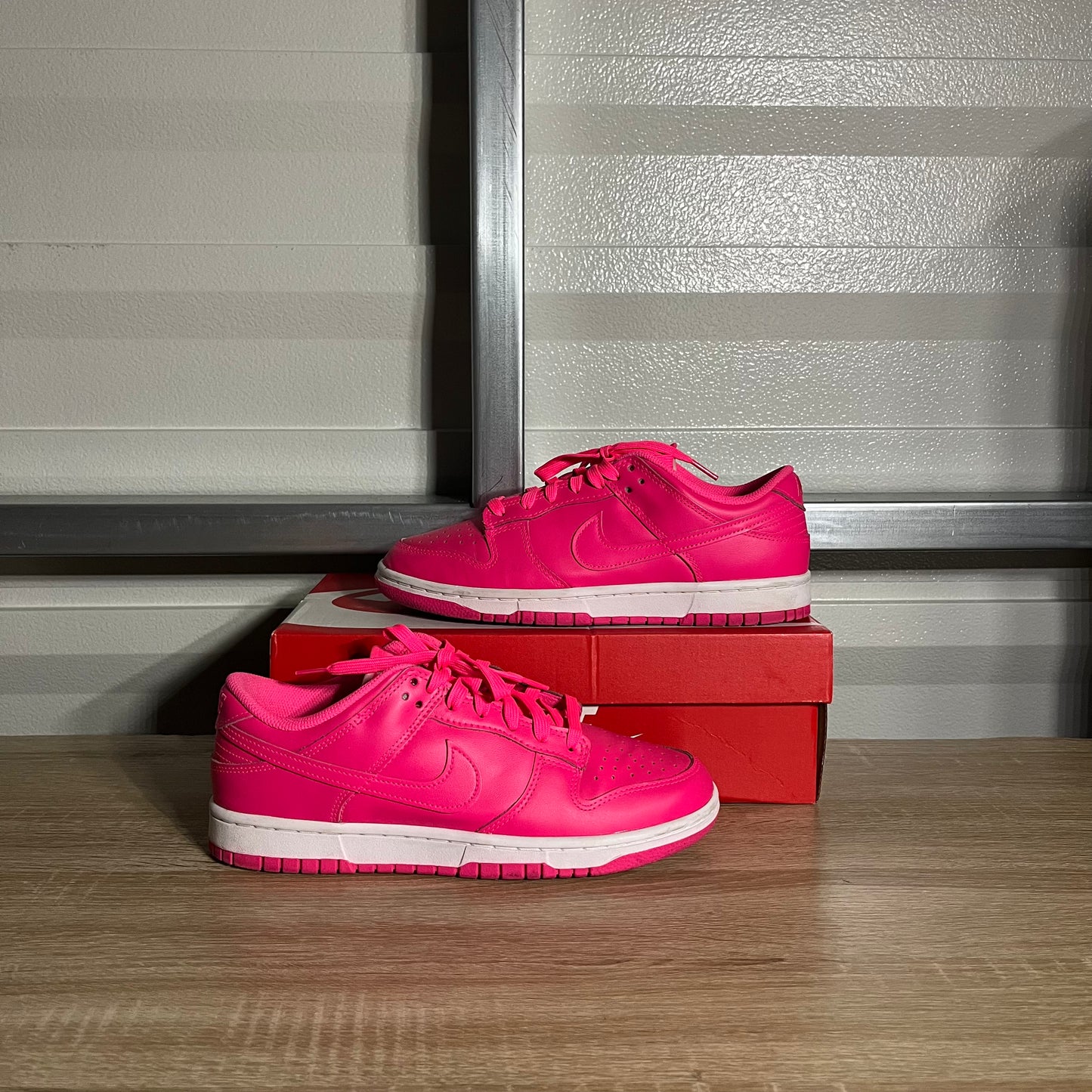 Size 9.5W - Dunk Low Hot Pink