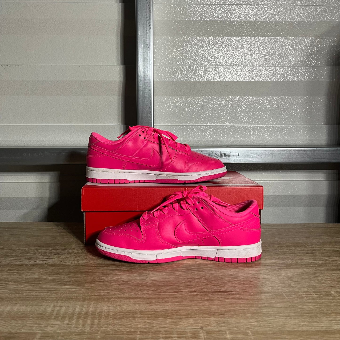Size 9.5W - Dunk Low Hot Pink