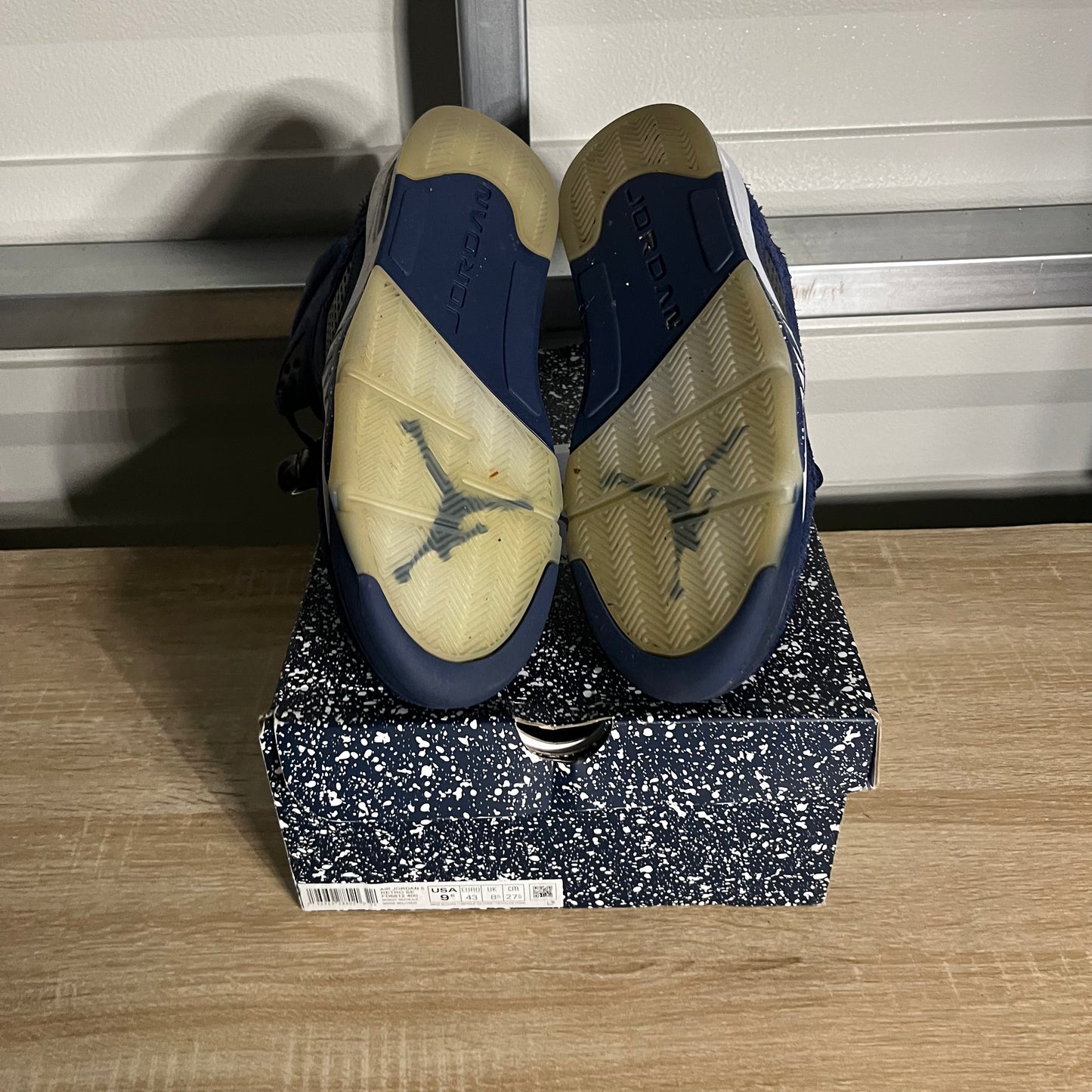 Size 9.5 - AJ 5 Retro SE Midnight Navy