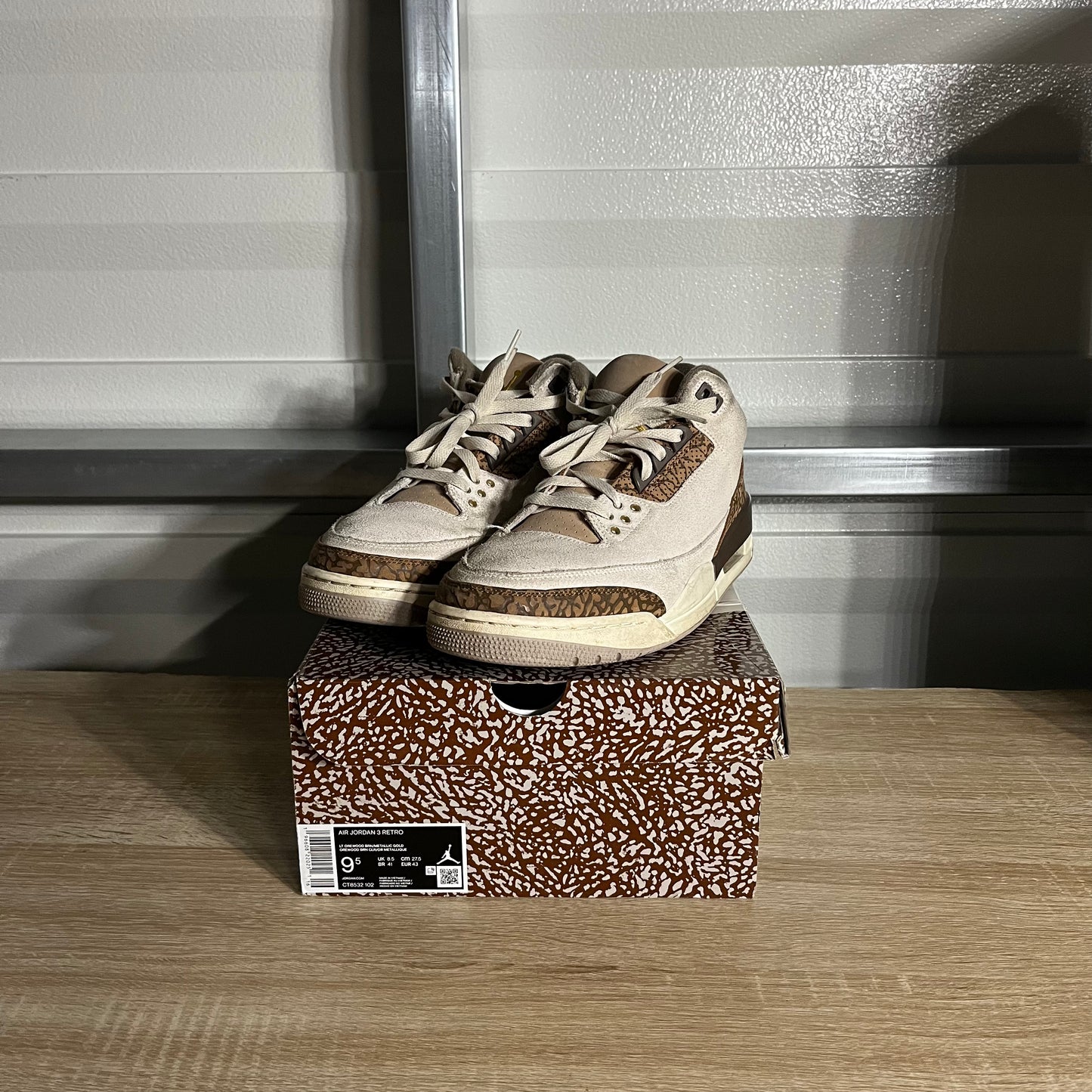 Size 9.5 - AJ 3 Retro Palomino
