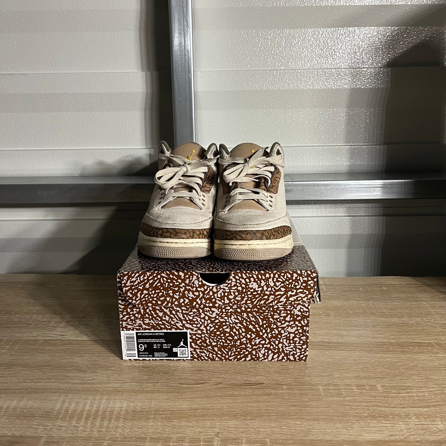 Size 9.5 - AJ 3 Retro Palomino
