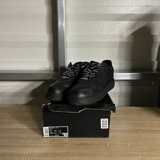 Size 12 - AF 1 Low Supreme Black