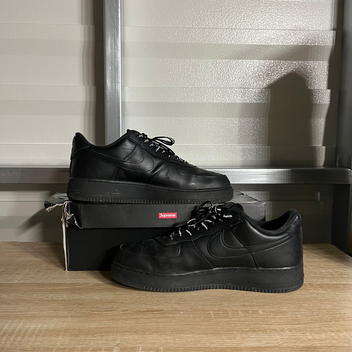 Size 12 - AF 1 Low Supreme Black