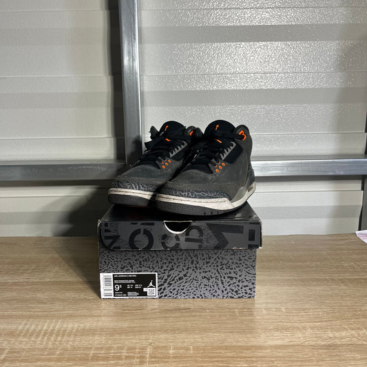 Size 9.5 - AJ 3 Retro Fear