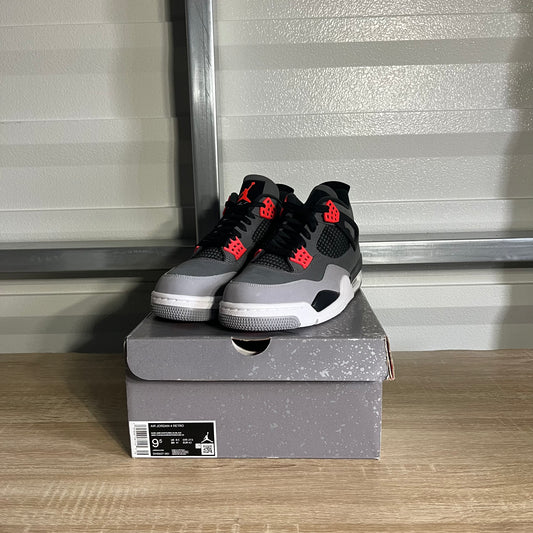 Size 9.5 -  AJ 4 Retro Infrared